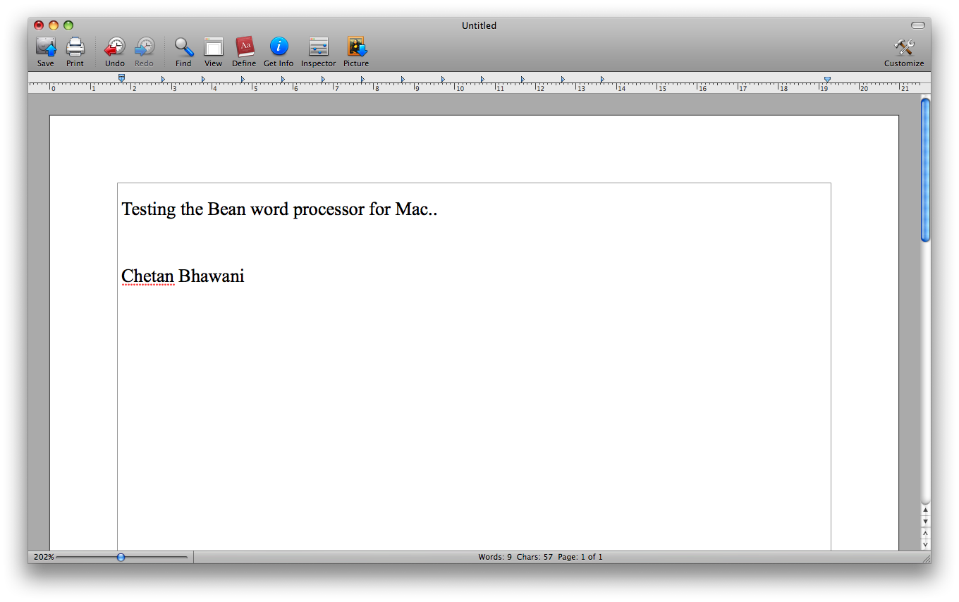 word processing for mac os x